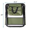 Folding Outdoor Chair with Storage Bag - 4-Piece Portable Set