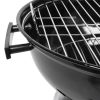 18 Inch Apple Charcoal Stove Enamel with White Side Wheel Diameter 15cm