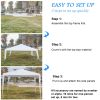 10''x10'' Patio Party Wedding Tent Canopy Heavy Duty Gazebo Pavilion