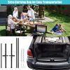 Heavy-Duty Hammock Stand with Storage Bag for 2-Person Relaxation