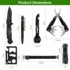 Emergency Survival Kit with 47 Pieces of EDC Gear Tools