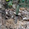 Fixed Blade Camping Knife with Rotatable Sheath 4.1 Inch Stainless Steel