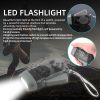 Hand Press Dynamo Crank Flashlight for Camping and Emergency Use