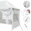 10 X 20ft EZ Pop Up Canopy Folding-White for Outdoor Events
