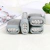 Hand Press Dynamo Crank Flashlight for Camping and Emergency Use