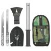 Multi-Tool Survival Kit with Shovel, Knife, Axe, and Saw - 6-in-1 Design