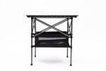 Folding Outdoor Table with Carrying Bag – Lightweight Aluminum, Rollup Design