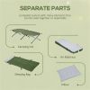 All-in-One Camping Combo: Cot, Air Mattress, Sleeping Bag & Accessories