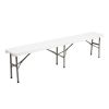 Courtyard Foldable Bench for Outdoor Use - 6FT