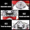 Windproof Camping Gas Stove; Foldable Stove Burners Outdoor Mini Portable