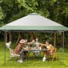 13 x 13 Feet Pop-Up Patio Canopy Tent with Shelter & Wheeled Bag