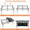 Folding Camping Table Portable Lightweight Aluminum Roll-up Picnic BBQ Desk