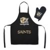 Offical NFL - Saints Apron & BBQ Mitt Set