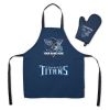Offical NFL - Titans Apron & BBQ Mitt Set
