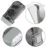 Hand Press Dynamo Crank Flashlight for Camping and Emergency Use