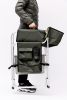 Padded Folding Outdoor Chair with Side Table & Storage Pockets – Lightweight