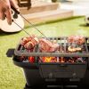 Cast Iron Tabletop BBQ Grill Stove for Camping and Picnics