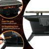 Cast Iron Tabletop BBQ Grill Stove for Camping and Picnics