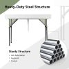 Plastic Party Ice Folding Table with Matching Skirt