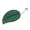 Multifunction Stainless Steel Leaf Shape Folding Pocket Knife Fruit Camping