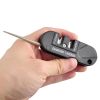 1pc Portable Tungsten Ceramic Carbide Knife Sharpener Pocket Tool