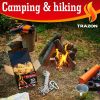 Fire Starters for Indoor Fireplace Campfires Wood Stove Grill Charcoal Chimney