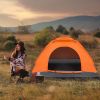 1-Person Waterproof Pop-Up Camping Tent Quick Setup Dome Shelter