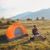 1-Person Waterproof Pop-Up Camping Tent Quick Setup Dome Shelter