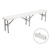 Courtyard Foldable Bench for Outdoor Use - 6FT