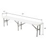 Courtyard Foldable Bench for Outdoor Use - 6FT