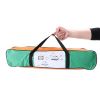 Double Door Camping Dome Tent in Orange and Green for 2-Person Use