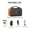 BULLBAT Portable Power Station Pioneer 500, 504Wh Lithium Battery Powered