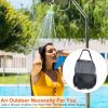 Solar Heating Camping Shower Bag with Removable Hose and Shower Head