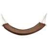 Hammock with Bar 82.7"x59" Brown