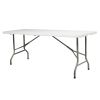 6ft Portable Folding Table for Camping, Picnics, and Parties