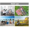 Folding Camping Cot; Sleeping Bed Portable with Carry Bag; Outdoor Camp Cot for