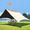 UV Protection Shade Canopy Weather Resistant Sand Beach Tent Camping Sun