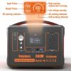 Portable Power Station 568Wh/600W Wireless Charger 15W PD Output 65W Type-C/QC