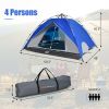A 4 Person Instant Pop-up Waterproof Camping Tent 