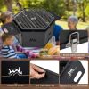 Portable Charcoal Grill Stove with Rotatable and Foldable Design