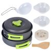 Camping Stove Cookware Kit - 9Pcs Complete Set