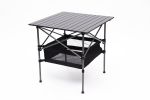 Set of 3 Folding Outdoor Table and Chairs Set for Indoor Outdoor Camping