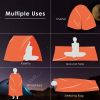 Outdoor Life Emergency Sleeping Bag; Warm Waterproof Mylar First Aid Camping