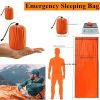 Outdoor Life Emergency Sleeping Bag; Warm Waterproof Mylar First Aid Camping