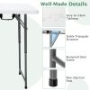 Height Adjustable Folding Table for Camping and Outdoor Events