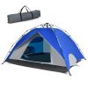 A 4 Person Instant Pop-up Waterproof Camping Tent 
