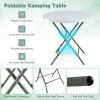 Round Foldable Lightweight Table for Camping and Picnics