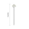 Heavy Duty Tent Stakes and Ground Nails for Camping - 8pcs Glowing Pegs