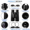 High Definition Binoculars for Adults Super Bright Binoculars with Large View