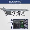 Adults Foldable Outdoor with Portable Bag Bed Lightweight Sleeping Cots for